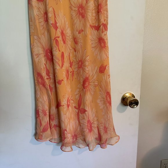 90s Silk Dress - Picture 4 of 5